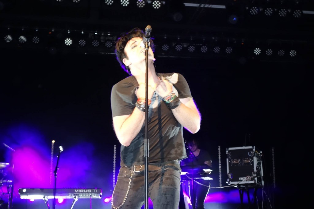 Gary Numan at the  Marquee Theatre in Tempe, AZ on March 8, 2014. PHOTO CREDIT: Jim Napier