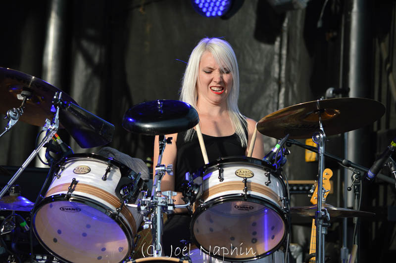 Renee Couture of The Standstills at the Sound of Music Festival in Burlington, Ontario on June 19, 2015. PHOTO CREDIT: Joel Naphin