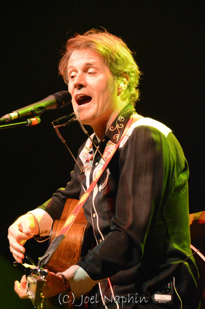 Blue Rodeo's Jim Cuddy last November headlining the Light Of Day concert in St. Catharines, Ontario. (PHOTO CREDIT: Joel Naphin)