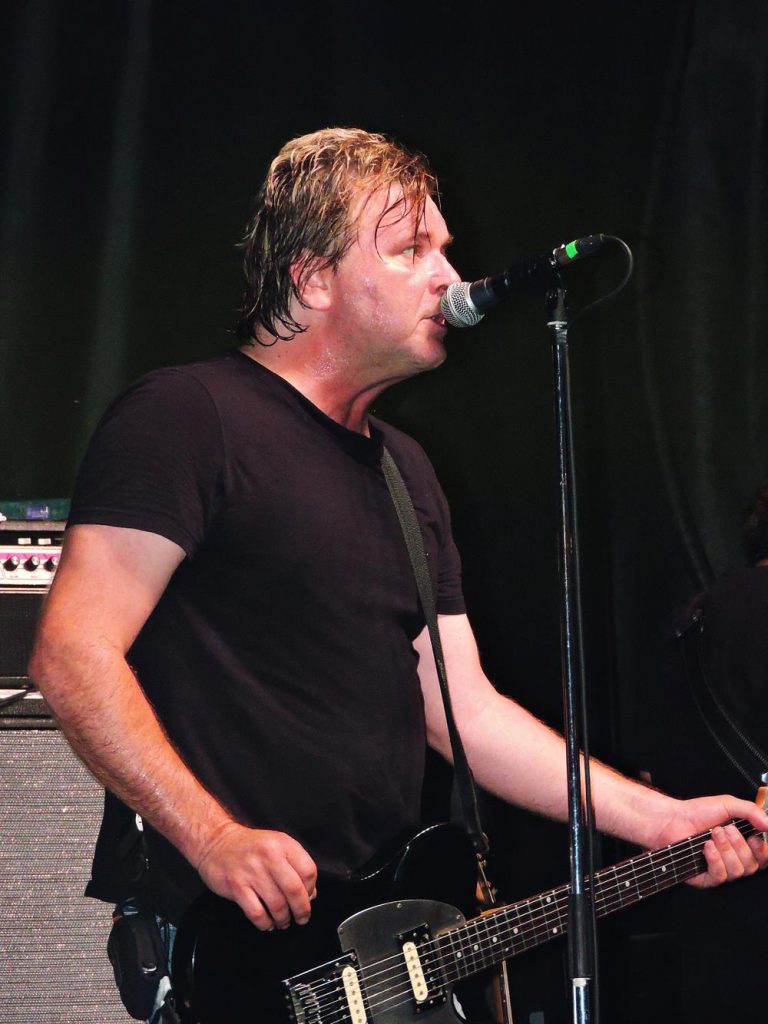 Honeymoon Suite's Johnnie Dee live at Canal Days, Port Colborne, ON - August 1, 2014. (PHOTO CREDIT: Joel Naphin)