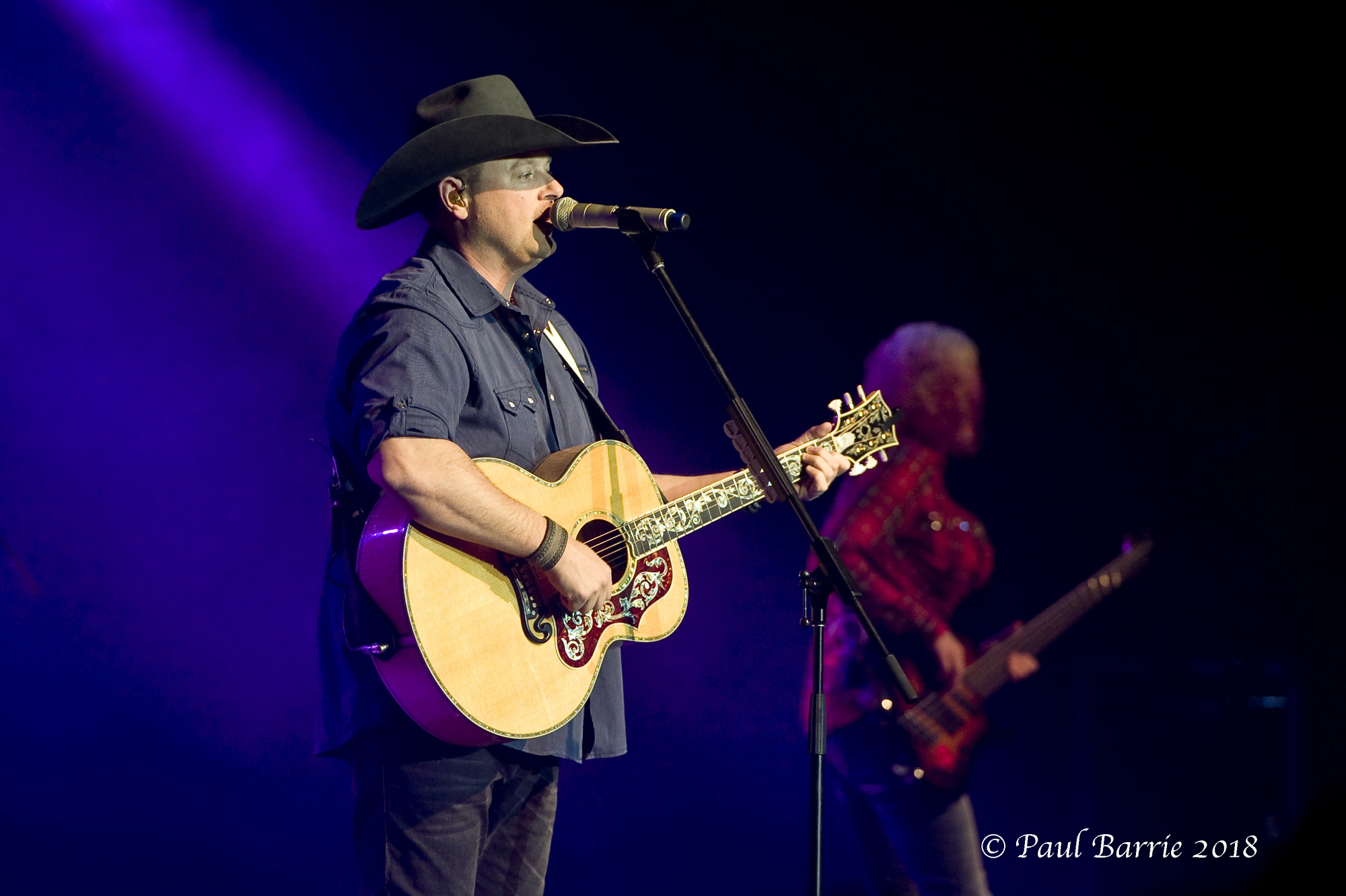 Gord Bamford with Aaron Goodvin at the Sanderson Centre for the Performing Arts ...